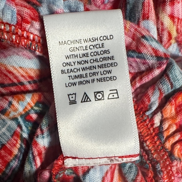 The Pioneer Woman Floral V-Neck Dress with Puff Sleeves Size XL - Picture 9 of 9